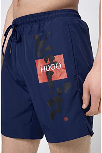 HUGO Kanji Baador para Hombre, Medium Blue427, S