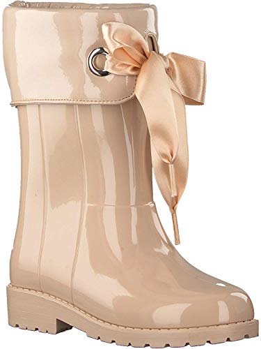 Igor Campera, Botas de Agua Niñas, Beige (Crema), 35 EU