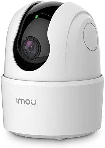 Imou Cámara IP WiFi Interior 1080P con Detección de Humano, Cámara de Vigilancia WiFi Interior con Modo de Privacidad, Compatbile con 2.4GHz WiFi, Detección de Sonidos Extraños, Work with Alexa