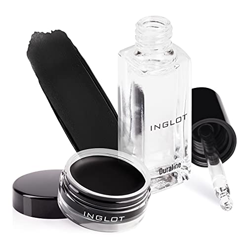 INGLOT - Set de delineado Killer Couple - Delineador gel AMC 77 + Duraline - Cosmetica vegana - Crueltyfree