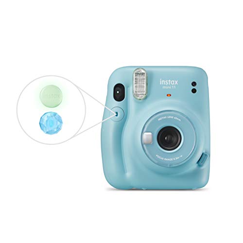 instax 16654956 Mini 11 - Cámara Instantánea, Sky Blue, Compacto