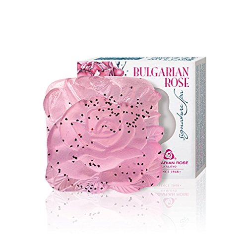 Jabón de glicerina Bulgarian Signature SPA, azul, 80 g