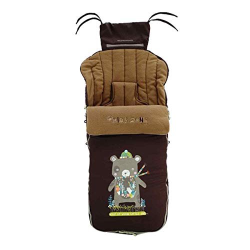 JANE Nest Plus Desert - Saco para silla de paseo, unisex, color marrón