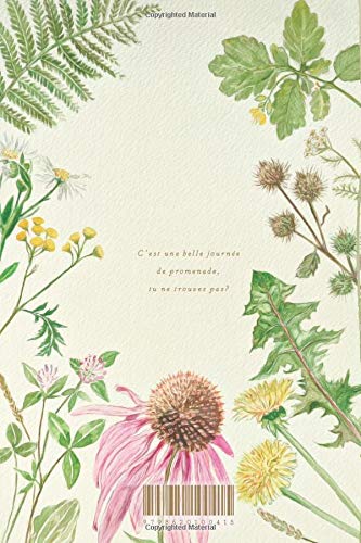 Jardin du Soleil - Botanical Notebook Vol. 1 (Matte Cover): An illustrated dot grid notebook with table of contents (Jardin du Soleil - Botanical Notebooks)