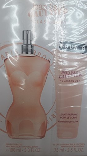 Jean Paul Gaultier Classique – Estuche con eau de toilette, 100 ml + loción corporal, 75 ml