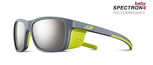 Julbo Cubierta Gafas de Sol, Gris Claro/Verde Manzana, Size 5-8 Years para Niños