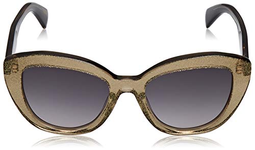 Just Cavalli JC864S Gafas de Sol, Amarillo (Yellow/Other/Gradient Smoke), 52.0 para Mujer