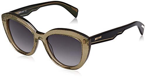 Just Cavalli JC864S Gafas de Sol, Amarillo (Yellow/Other/Gradient Smoke), 52.0 para Mujer