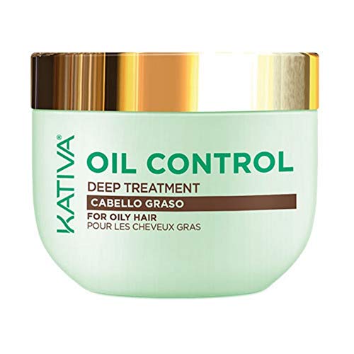 KATIVA - Tratamiento Oil Control Deep Treatment Cabello Graso, Multicolor, 250 Mililitros