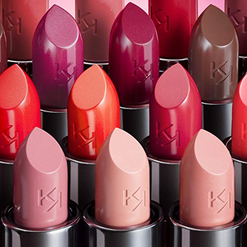 KIKO Milano Gossamer Emotion Creamy Lipstick 102 | Barra de labios cremosa de color intenso, 1 Unidad (Paquete de 1)