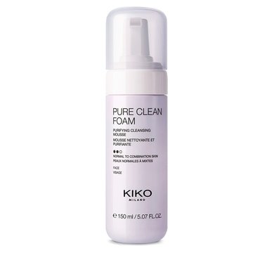 KIKO Milano Pure Clean Foam Mousse limpiadora y purificante para el rostro