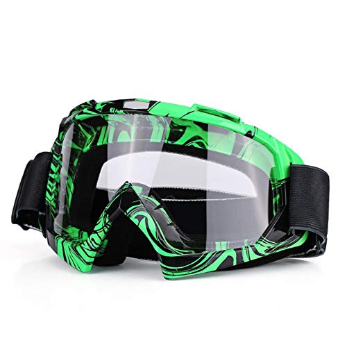 KIMISS mascherine moto crossmotocross gafas lens, gafas de motocicleta mascherine moto cross motocross lens jóvenes Motocicleta Goggle s Gafas Racing Gafas Motocrossgreen gafas occhiali cross thor mo