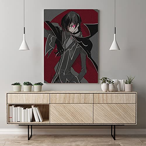 Kit de Pintura de Diamantes 5D Completo Familia 5D bordado punto de cruz mosaico arte decoración del hogar Lelouch Vi Britannia Zero Code Geass Anime(30x40) CM