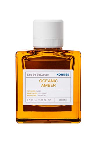 KORRES Agua de Toilette Ocean Amber para hombre, 50 ml