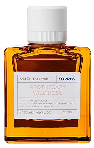 Korres APOTHECARY WILD ROSE - Eau de Toilette para mujer, 1 unidad (50 ml)