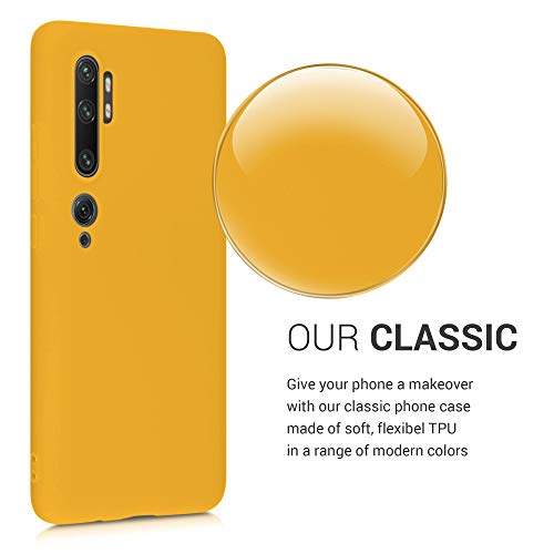 kwmobile Carcasa para Xiaomi Mi Note 10 / Note 10 Pro - Funda para móvil en TPU Silicona - Protector Trasero en Mango