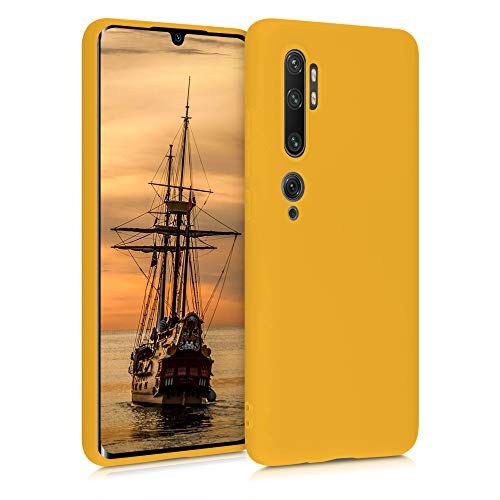 kwmobile Carcasa para Xiaomi Mi Note 10 / Note 10 Pro - Funda para móvil en TPU Silicona - Protector Trasero en Mango