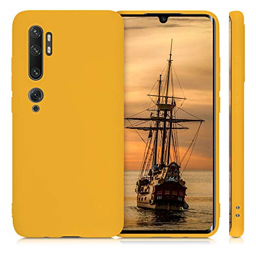 kwmobile Carcasa para Xiaomi Mi Note 10 / Note 10 Pro - Funda para móvil en TPU Silicona - Protector Trasero en Mango