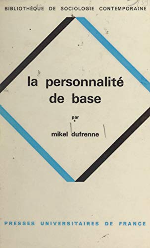 La personnalité de base: Un concept sociologique (French Edition)