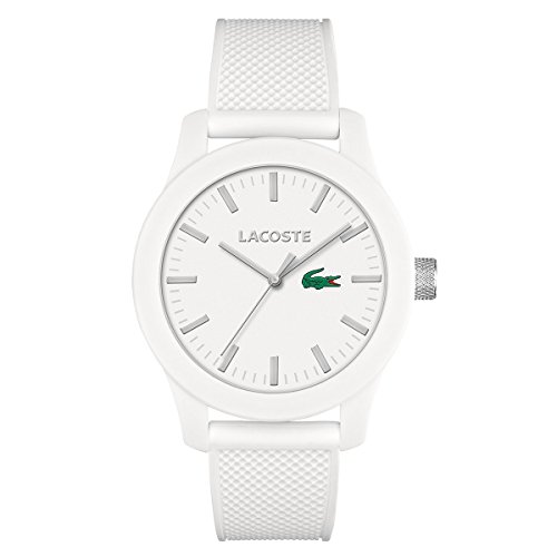 Lacoste 2010762 Lacoste.12.12 - Reloj analógico de pulsera para hombre, correa de silicona