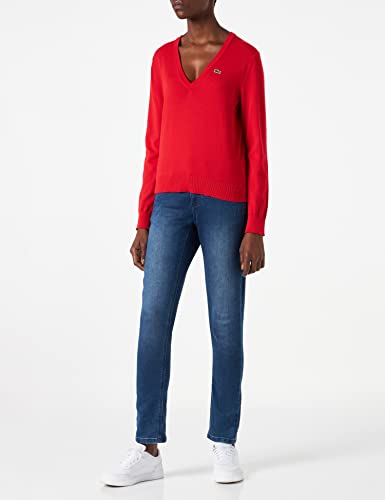 Lacoste AF7013 Sweaters, Pompier, 36 para Mujer