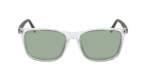 Lacoste L882S-317 Gafas, Crystal/Khaki, 55/18/145 para Hombre