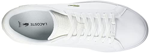 Lacoste POWERCOURT 1121 1 SMA, Zapatillas Hombre, Wht/Wht, 42 EU