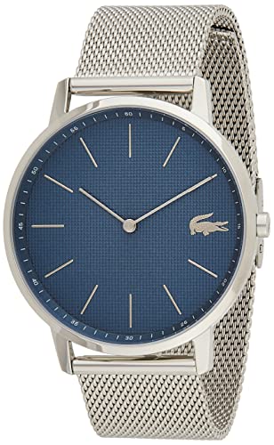 Lacoste Reloj Analógico de Cuarzo Clásico para Hombre con Correa de Acero Inoxidable 2011005