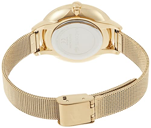 Lacoste Reloj analógico para Mujeres. de Cuarzo con Correa en Acero Inoxidable 2001102