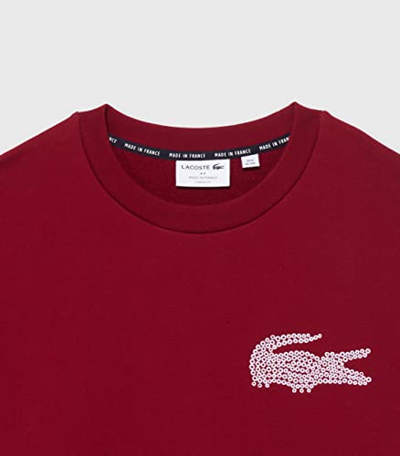 Lacoste SH2655, Sudadera Hombre, Rojo (Julienas), S