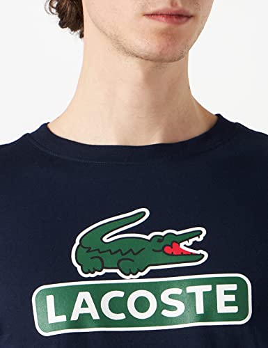 Lacoste Sport TH6909 Camiseta, Marine, M para Hombre