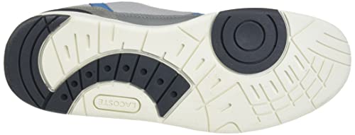 Lacoste T-Clip 0321 1 SMA, Zapatillas Hombre, Gry/Lt BLU, 42.5 EU