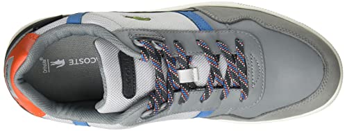 Lacoste T-Clip 0321 1 SMA, Zapatillas Hombre, Gry/Lt BLU, 42.5 EU