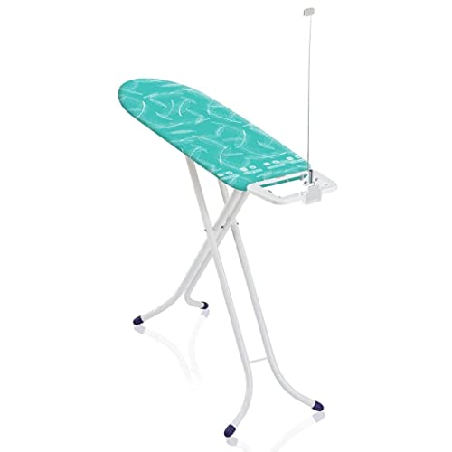 Leifheit Tabla de planchar plegable Air Board Compact S para planchas de vapor, mesa de planchar ultraligera, tabla de planchado en menos tiempo