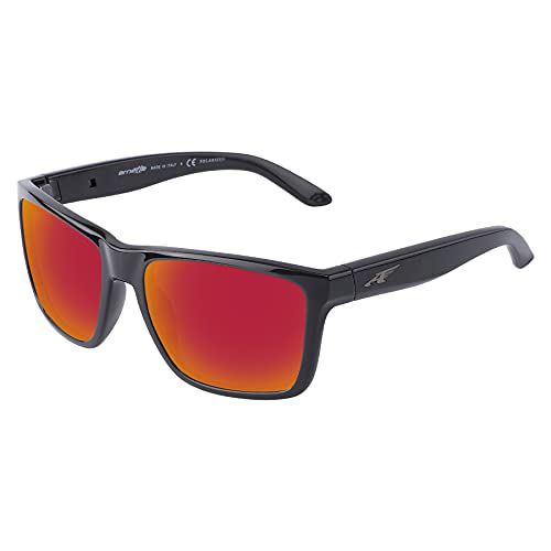 LenzReborn Reemplazo de lente polarizada para Arnette Witch Doctor AN4177 Sunglass - Más opciones, Rojo Fuego - Espejo polarizado, Talla única