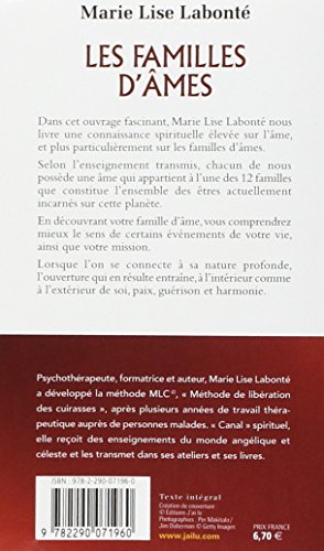 Les familles d'âmes: Selon les enseignements des Anges Xedah et de l'Archange Michaël (J'ai lu Aventure secrète)