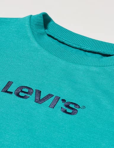 Levi's Kids Baby Boys' Lvb Logo Crewneck Sweatshirt, Alhambra, 6 Months