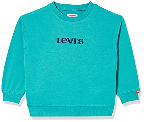 Levi's Kids Baby Boys' Lvb Logo Crewneck Sweatshirt, Alhambra, 6 Months