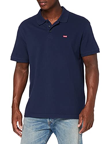 Levi's New Levis Hm Camiseta Tipo Polo, Azul Oscuro, XXL para Hombre