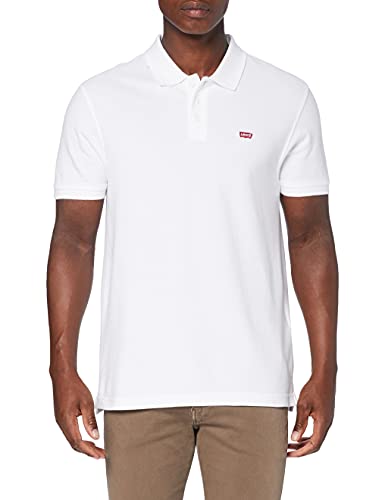 Levi's New Levis Hm Camiseta Tipo Polo, Color Blanco, L para Hombre