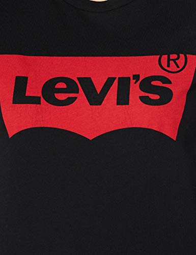 Levi's The Perfect tee Camiseta, Mineral Black, L para Mujer