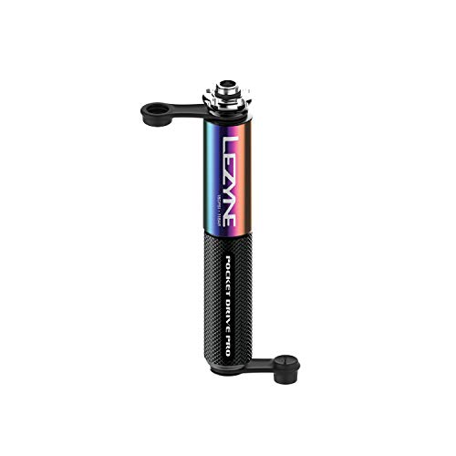 Lezyne Pocket Drive Pro Bombas DE Mano, Adultos Unisex, Neo METALICO/Negro, ESTANDAR