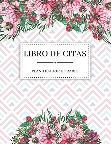 LIBRO DE CITAS Planificador Horario: Agenda de Citas para PELUQUERIA | SALON ESTETICA | UÑAS | Válido para cualquier Negocio (1 AÑO COMPLETO Horas ... Planificador | Regalo para Peluqueras