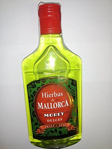 Licor Hierbas de Mallorca dulces Morey 350ml petaca plastico 22%