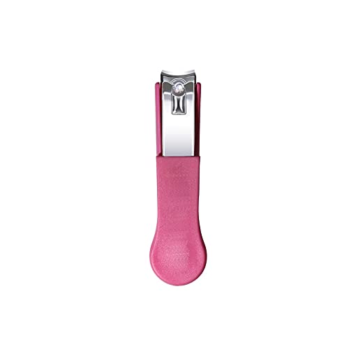 LJPXMAT Cortauñas， Clippers de uñas Profesional de Acero Inoxidable Cortador de uñas de uñas para uñas de uñas de uñas de manicura Trimmer Treil Carriladores de uñas Gruesas (Color : Pink)