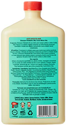 Lola Cosmetics 0 MEU CACHO MINHA Vida-Shampoo 500ML, Único, Estándar