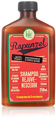 LOLA COSMETICS Rapunzel-Shampoo REJUVENESCEDOR 250ML, Único, Estándar