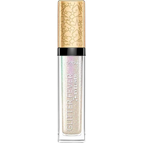 L'Oreal Cosmetics Paris Glitter Liner Xmas - Delineador de ojos. 02 Flash Sunset Fever, Blanco