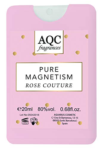 Lote de 2 fragancias de bolsillo de 20 ml, colección Pure Magnetism, color rosa