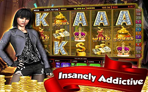 LotsAloot 5-Reels progressive online Luck-iest Mobile Video Slots Vegas Pot of Gold Machine for Casino Fun